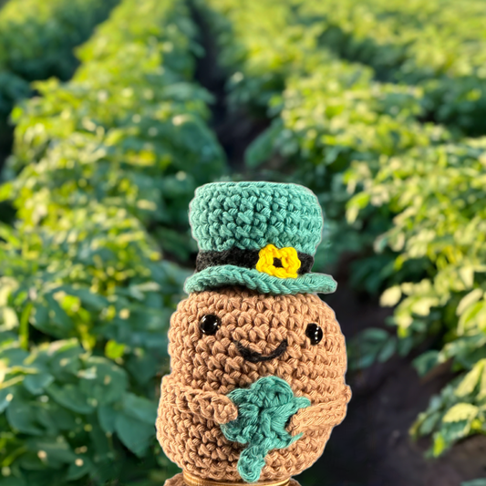 St Patricks Day Potato crochet pattern