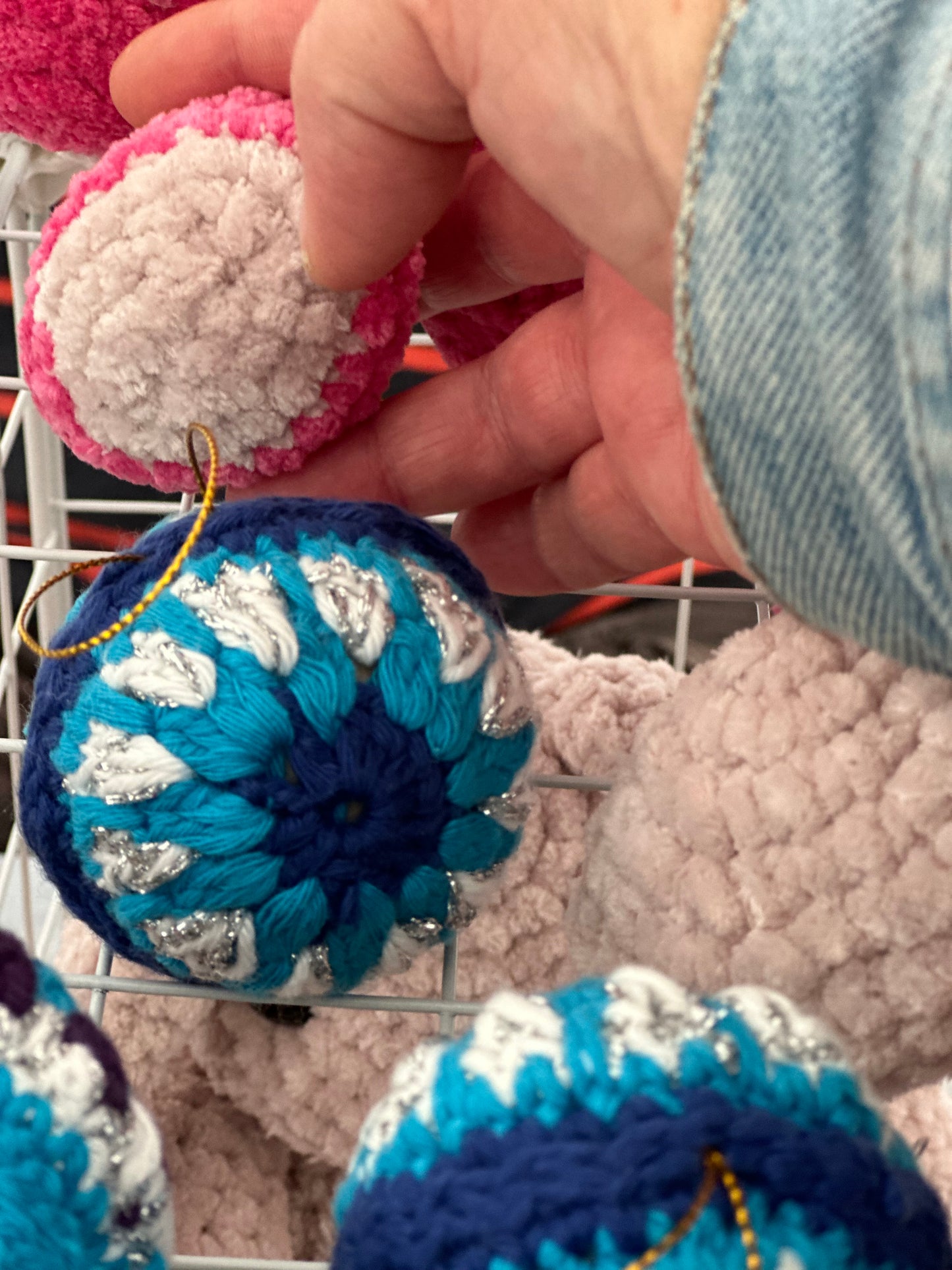 Rachael Rabbit, crochet Rabbit, handmade, cotton and chenille, animal, cute, gift, Christmas, gift ideas, recycled