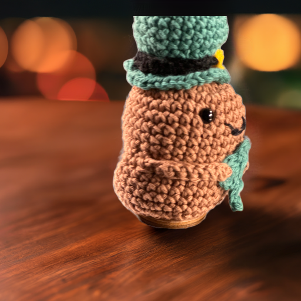 St Patricks Day Potato crochet pattern