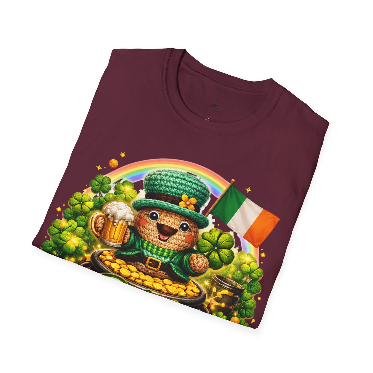 St. Patrick's Day T-Shirt — Irish Shamrock Rainbow Tee