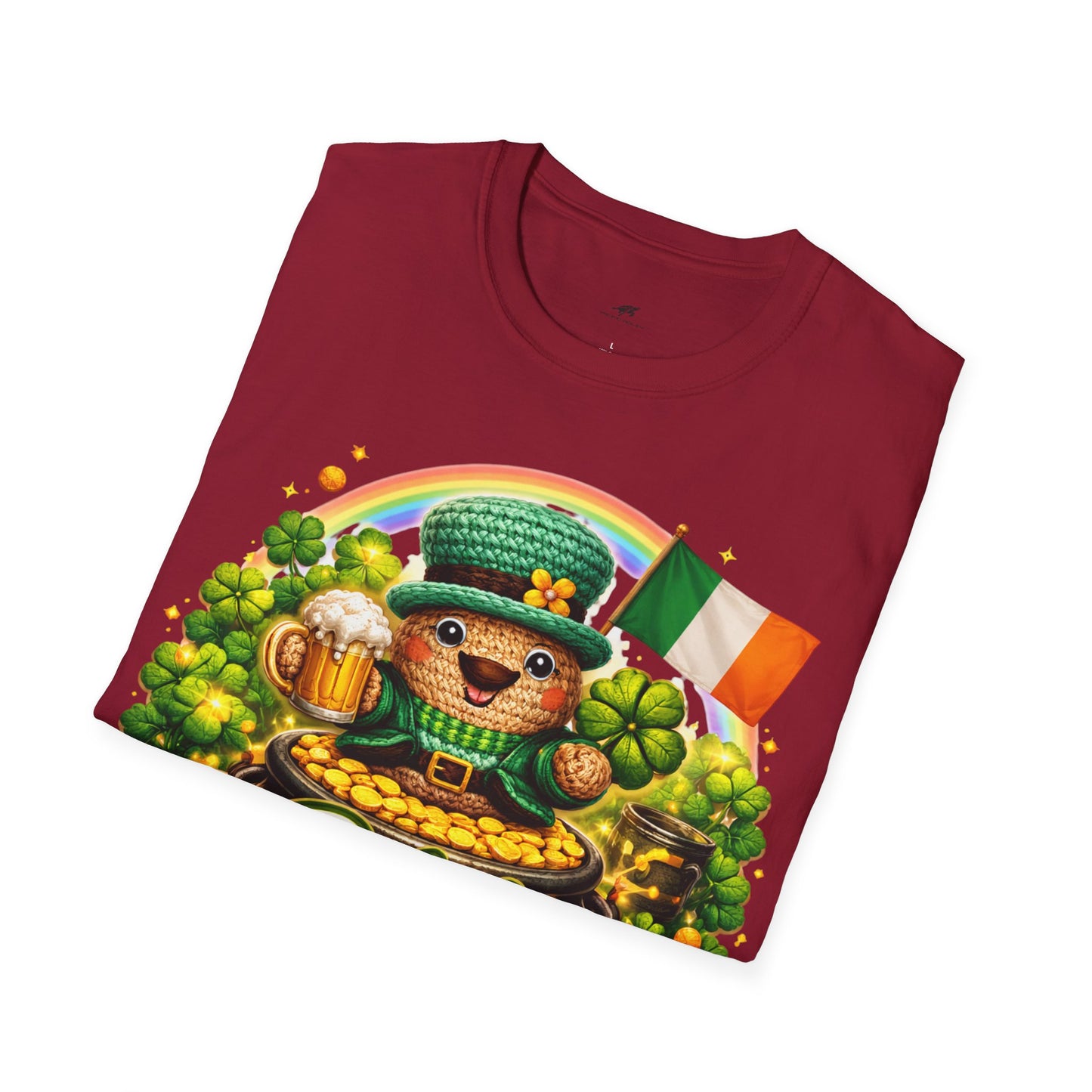 St. Patrick's Day T-Shirt — Irish Shamrock Rainbow Tee