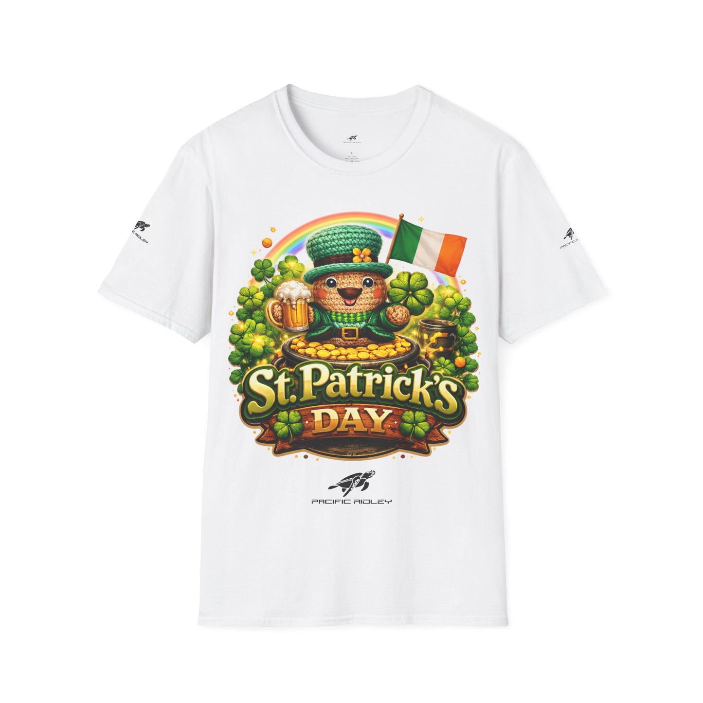 St. Patrick's Day T-Shirt — Irish Shamrock Rainbow Tee