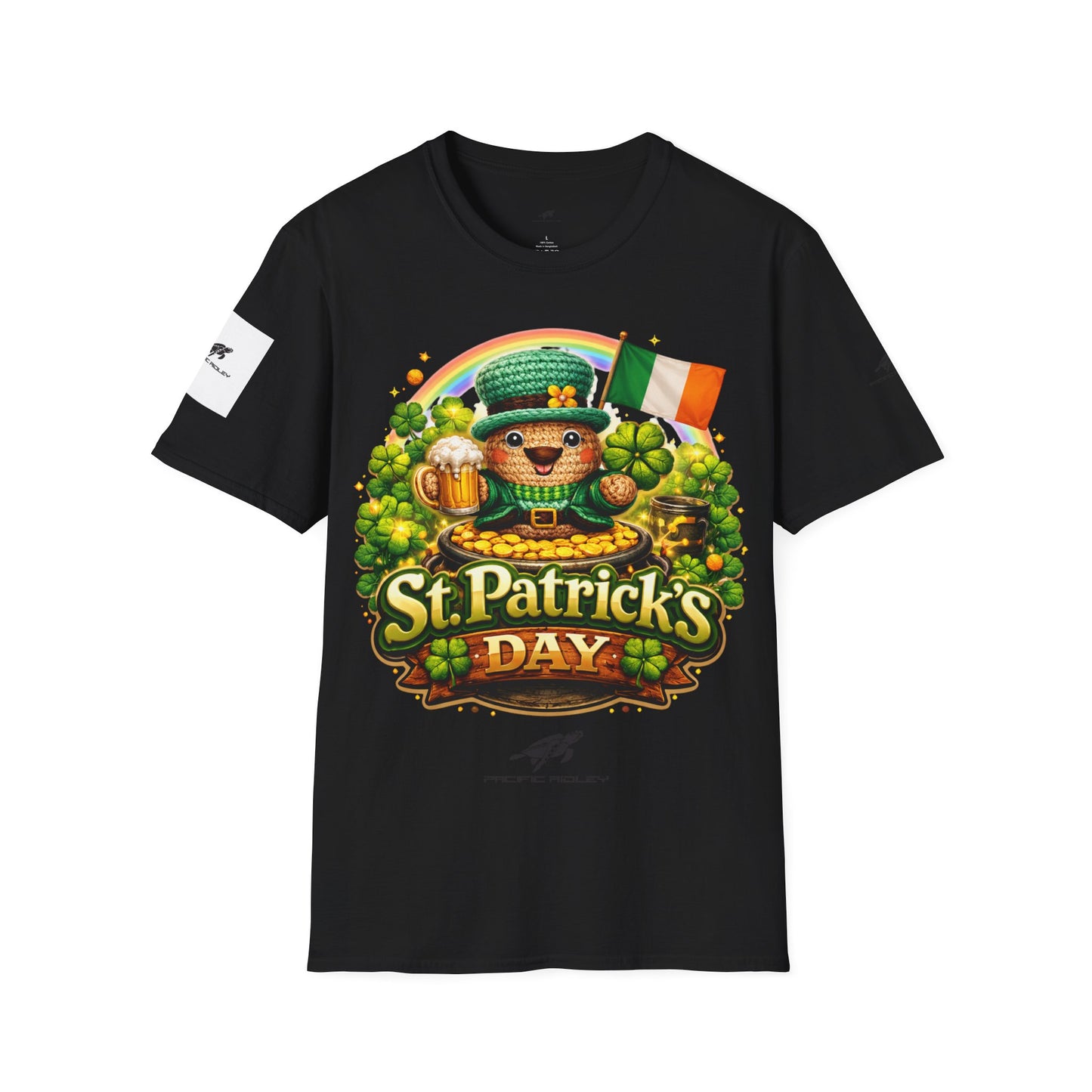 St. Patrick's Day T-Shirt — Irish Shamrock Rainbow Tee