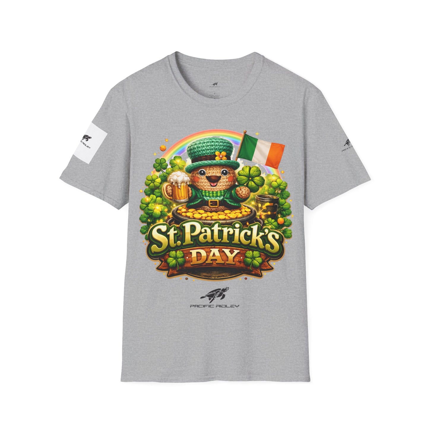 St. Patrick's Day T-Shirt — Irish Shamrock Rainbow Tee