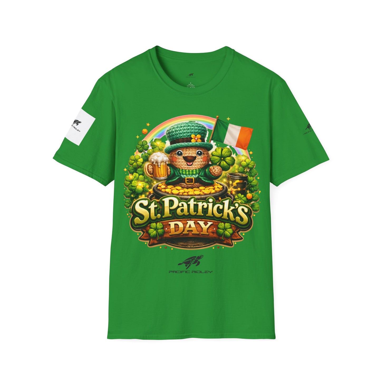 St. Patrick's Day T-Shirt — Irish Shamrock Rainbow Tee