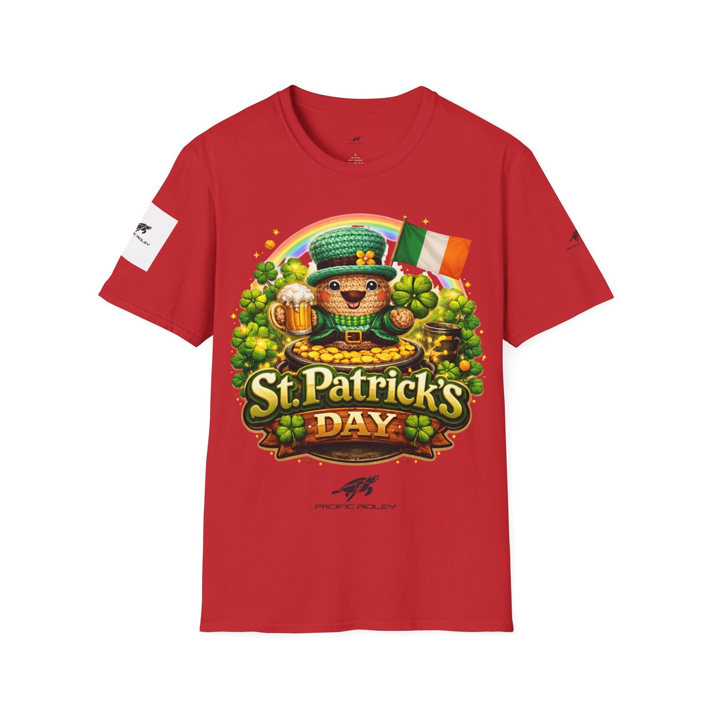 St. Patrick's Day T-Shirt — Irish Shamrock Rainbow Tee