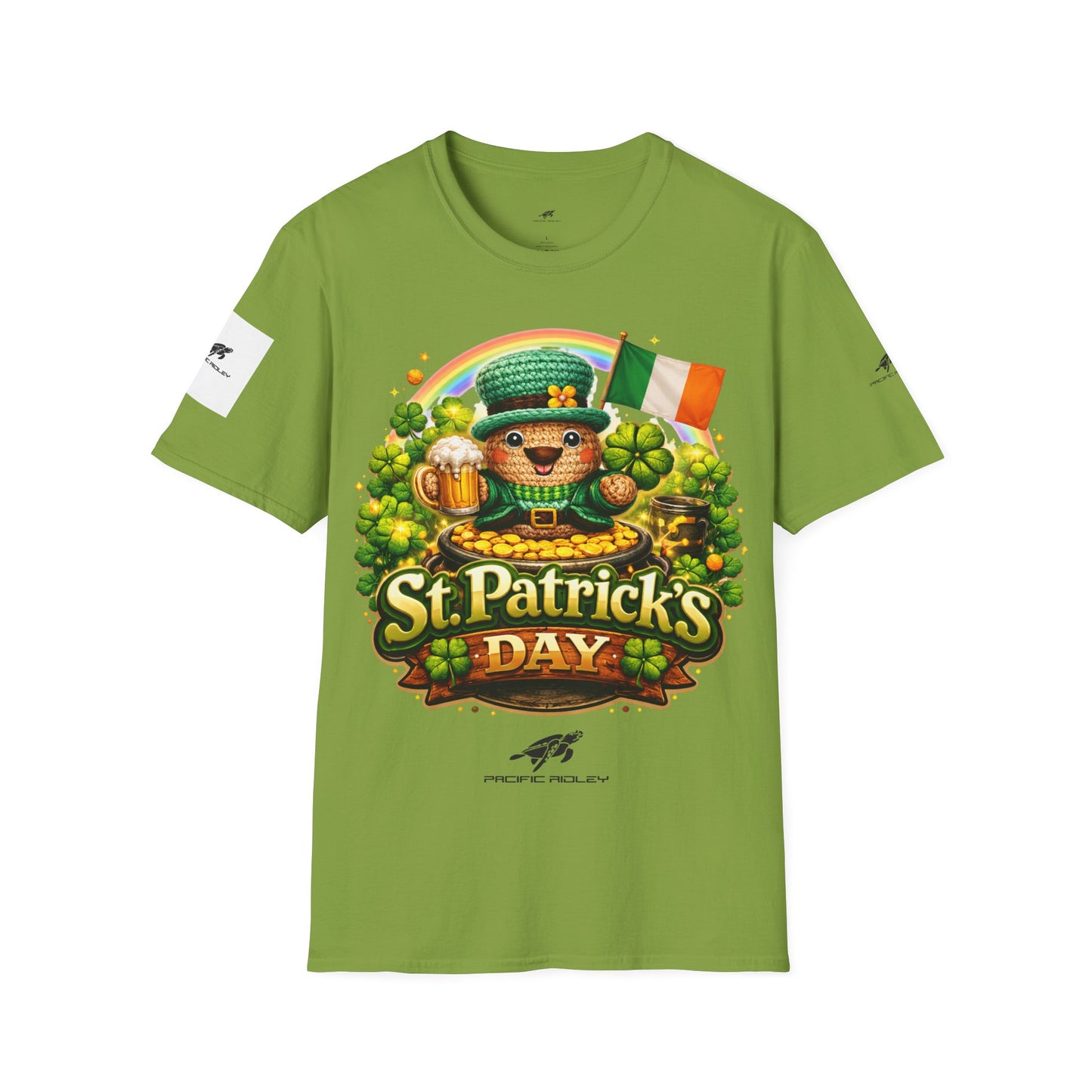 St. Patrick's Day T-Shirt — Irish Shamrock Rainbow Tee