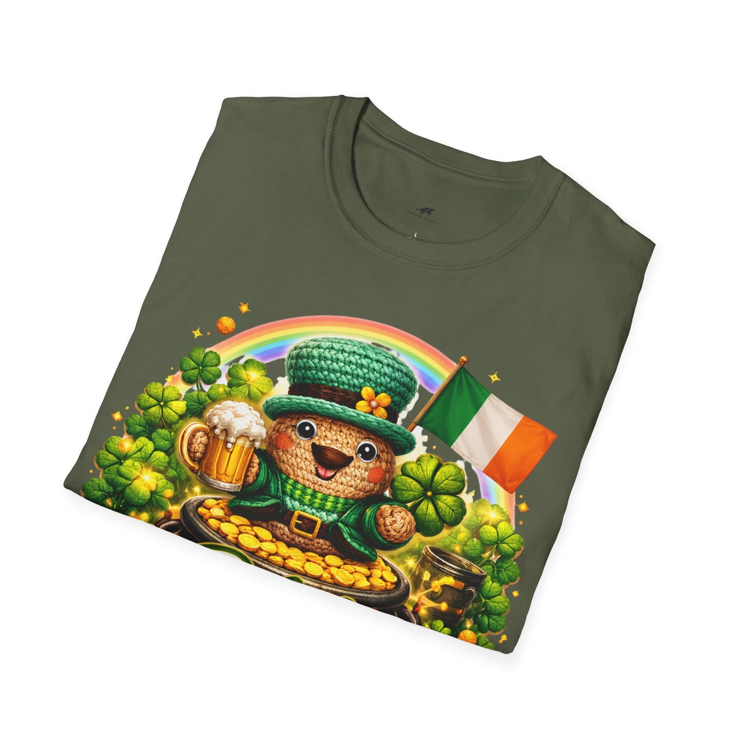 St. Patrick's Day T-Shirt — Irish Shamrock Rainbow Tee