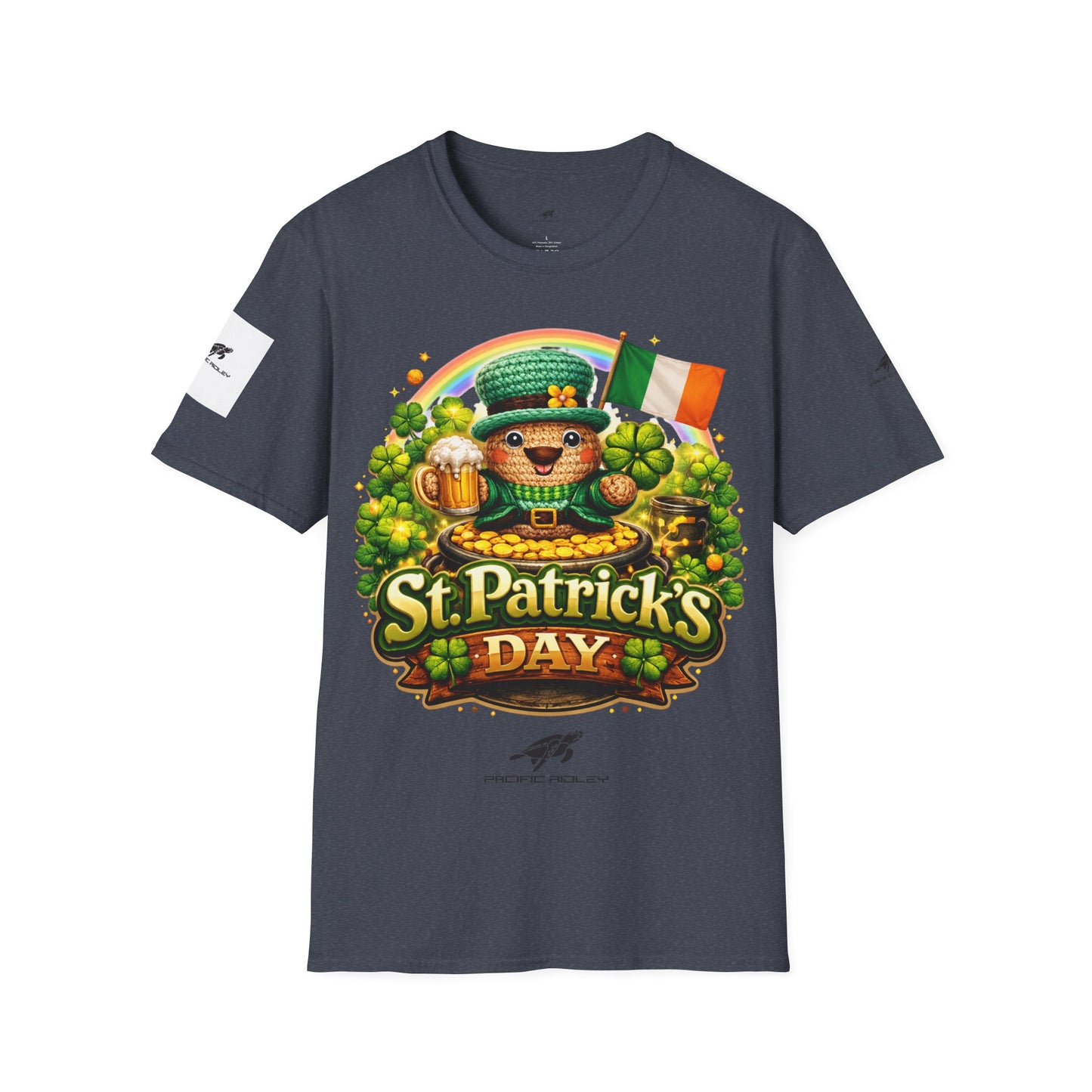 St. Patrick's Day T-Shirt — Irish Shamrock Rainbow Tee