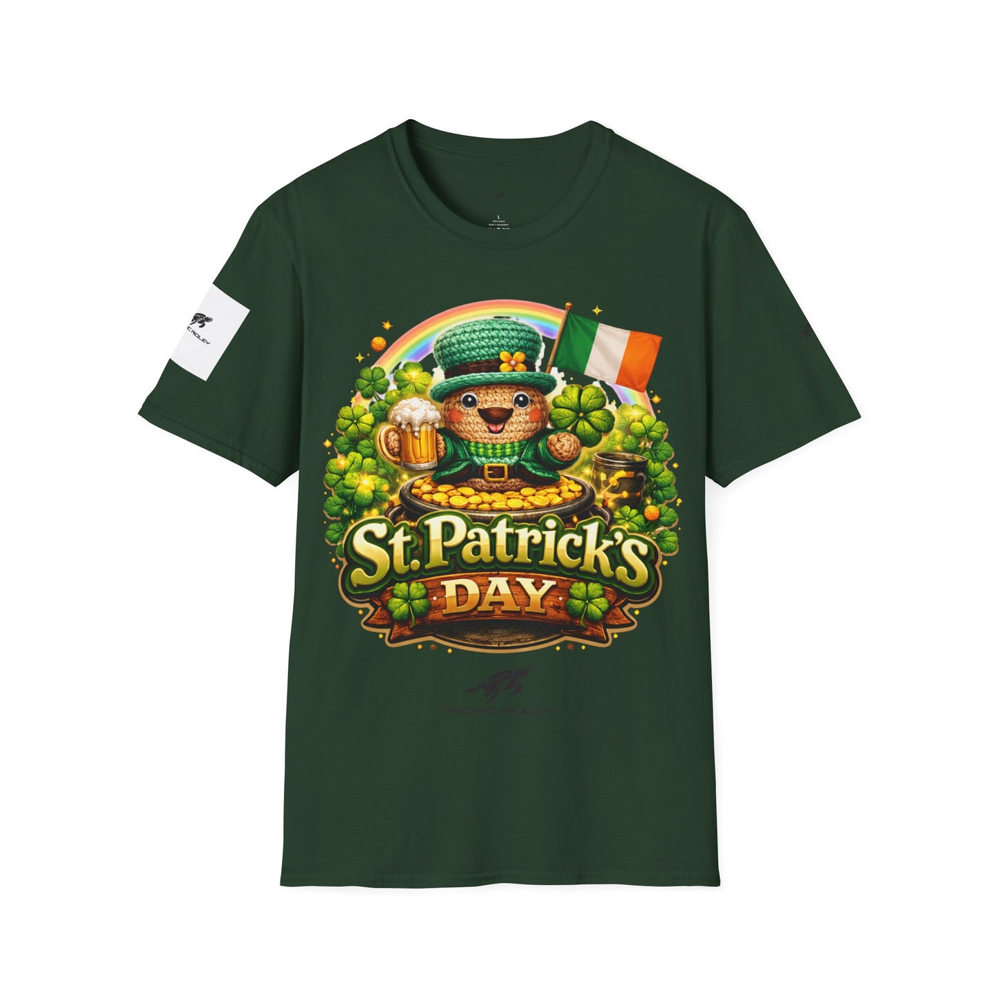 St. Patrick's Day T-Shirt — Irish Shamrock Rainbow Tee