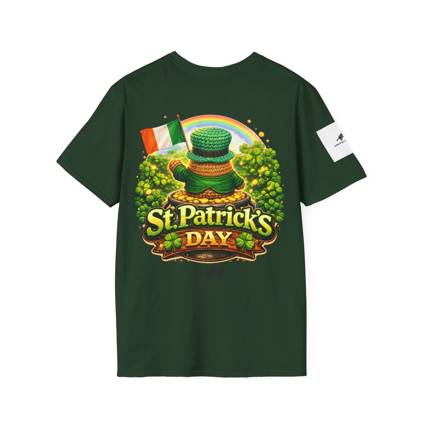 St. Patrick's Day T-Shirt — Irish Shamrock Rainbow Tee