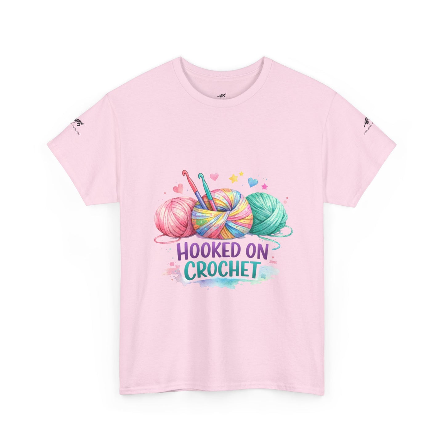 Crochet T-Shirt — "Hooked on Crochet" / "I’m a Hooker" Yarn Lover Tee