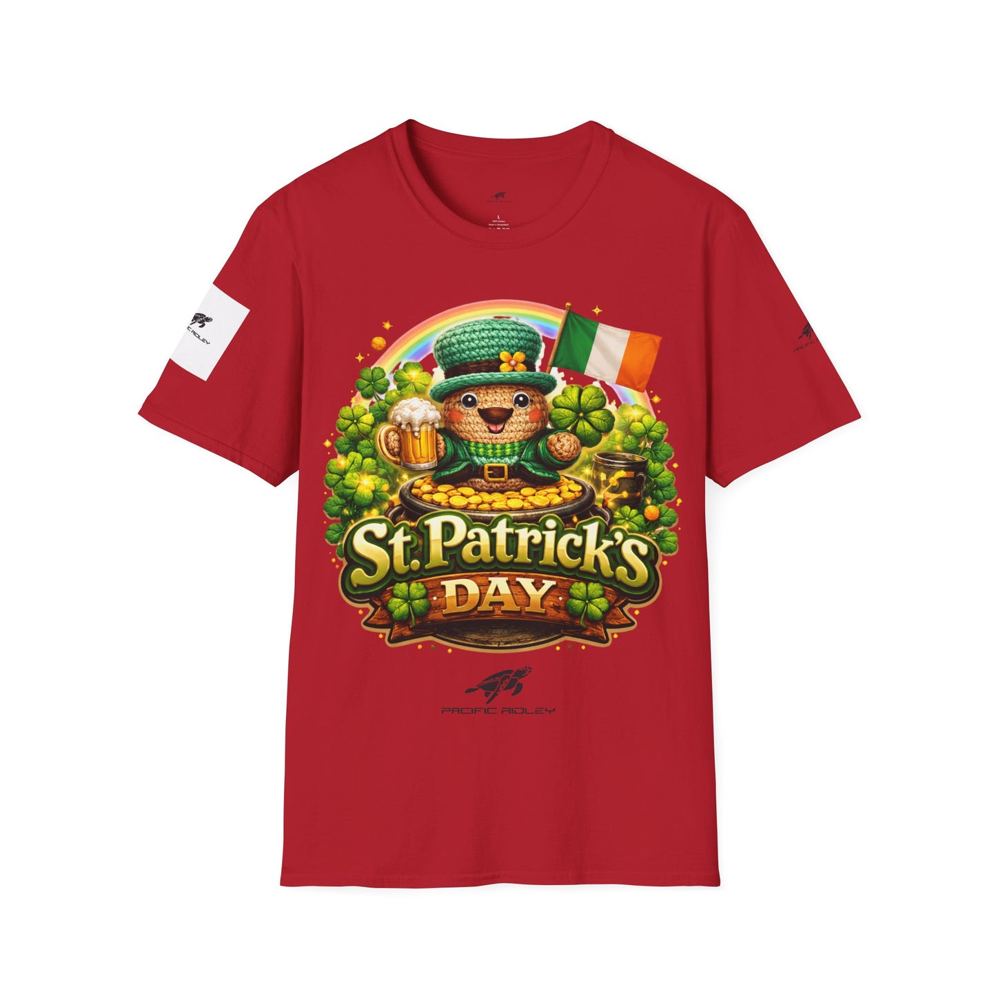 St. Patrick's Day T-Shirt — Irish Shamrock Rainbow Tee