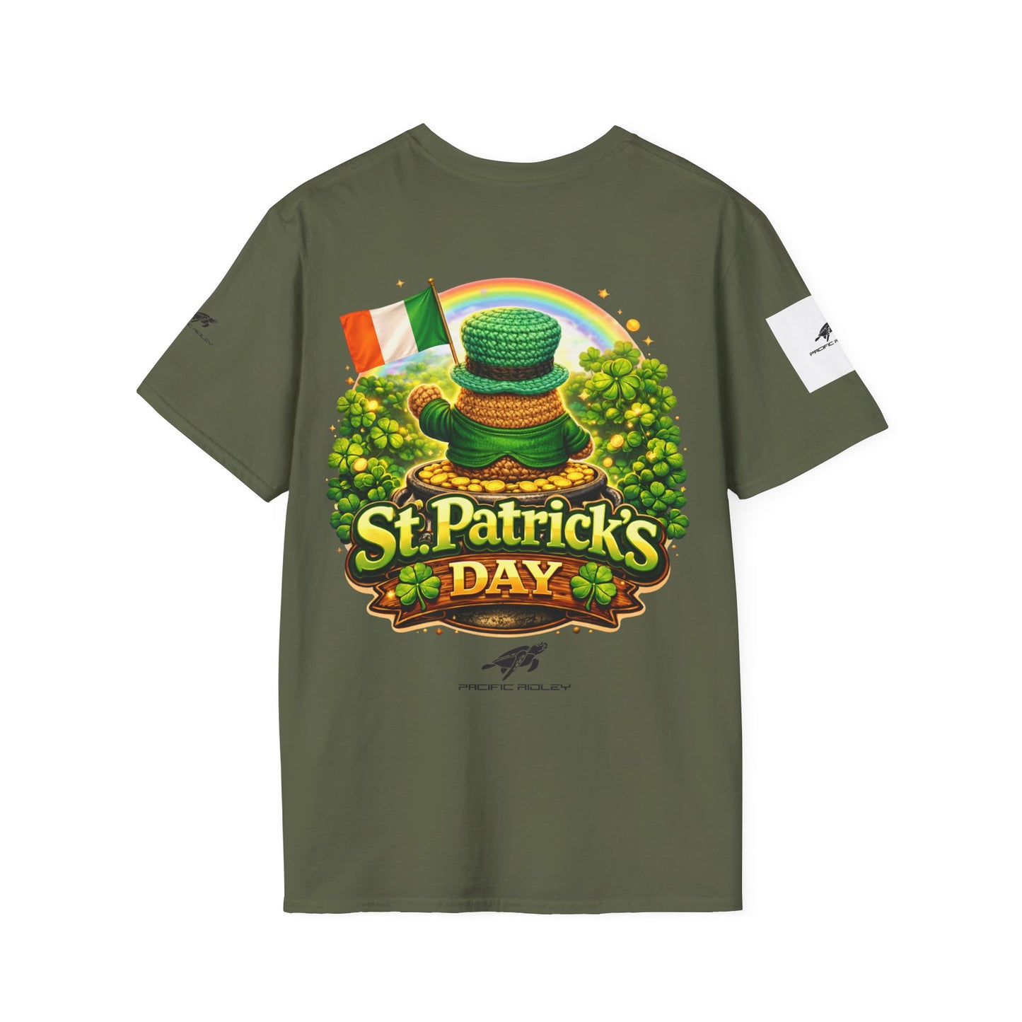 St. Patrick's Day T-Shirt — Irish Shamrock Rainbow Tee