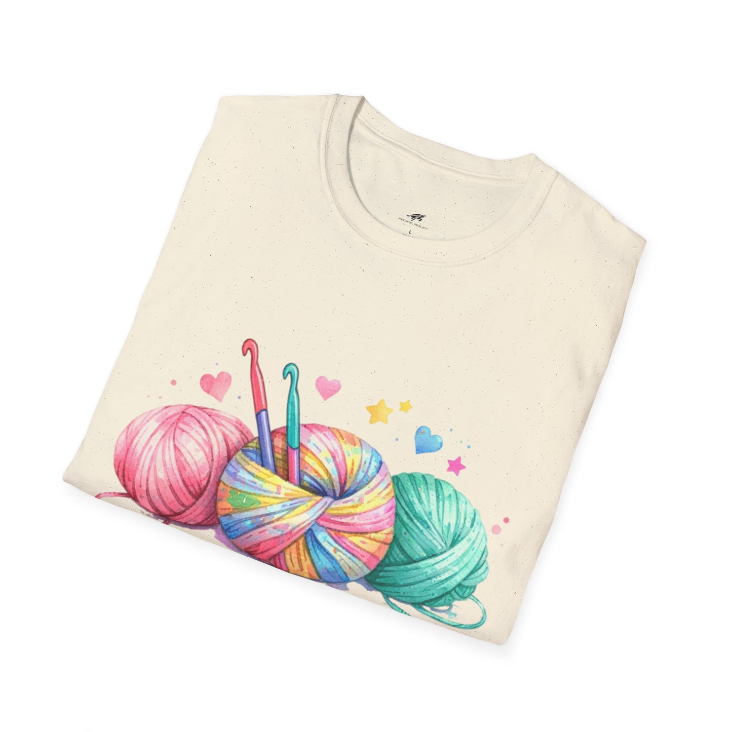 Hooked on Crochet T‑Shirt — "I'm a Hooker" Yarn Lovers Tee