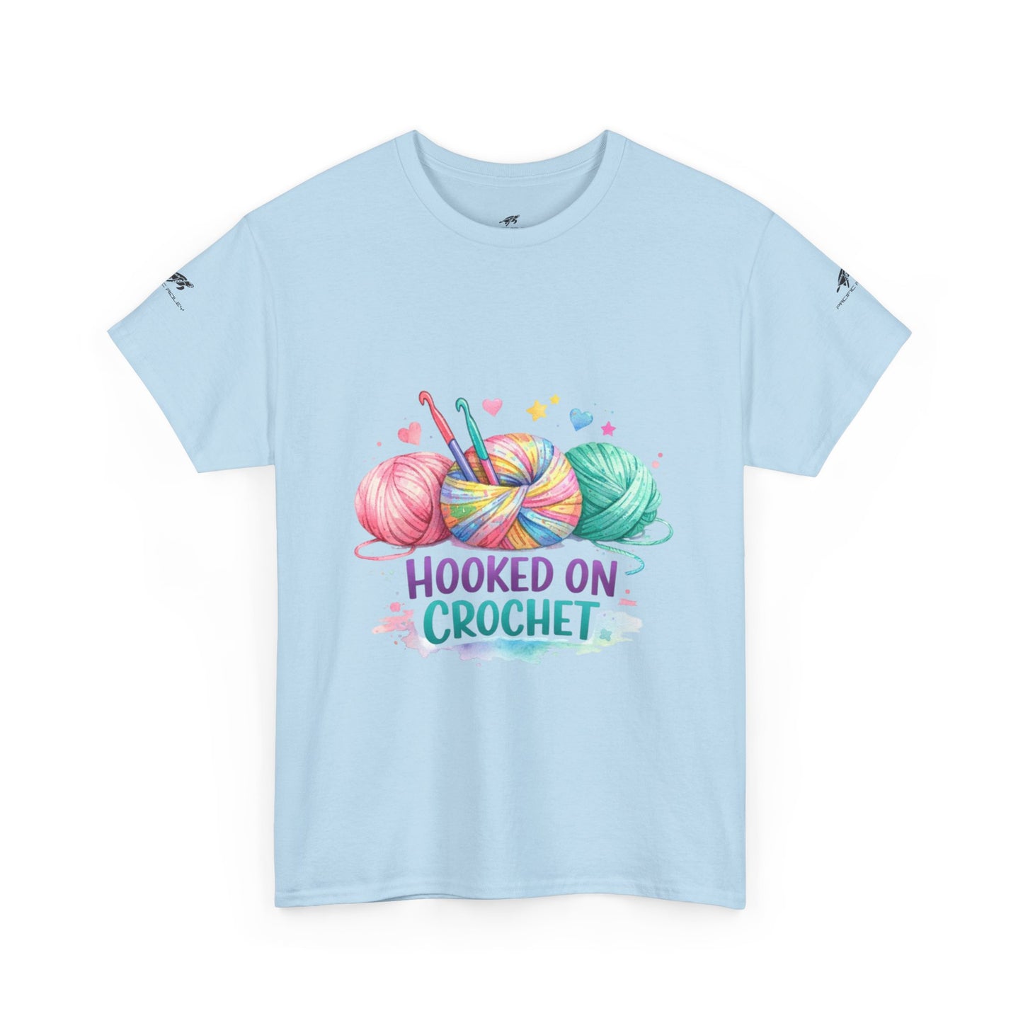 Crochet T-Shirt — "Hooked on Crochet" / "I’m a Hooker" Yarn Lover Tee