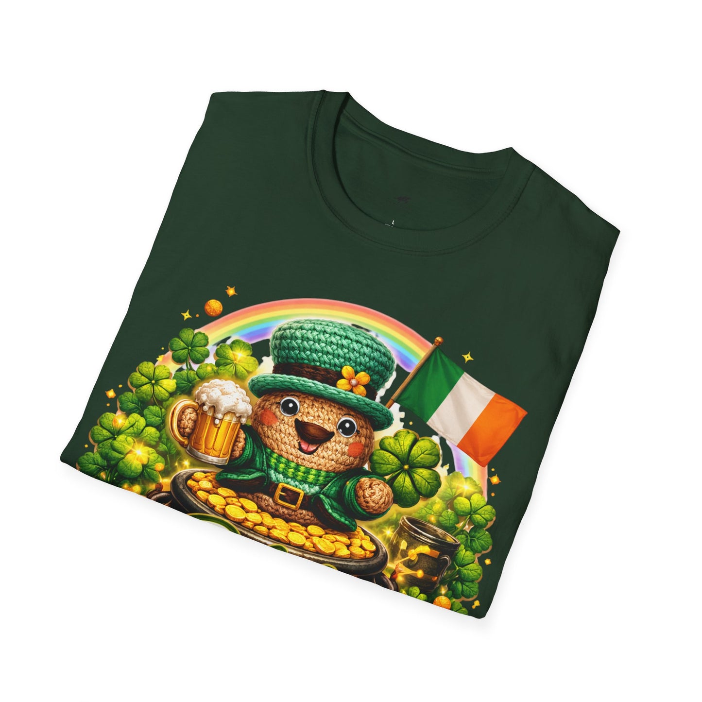 St. Patrick's Day T-Shirt — Irish Shamrock Rainbow Tee