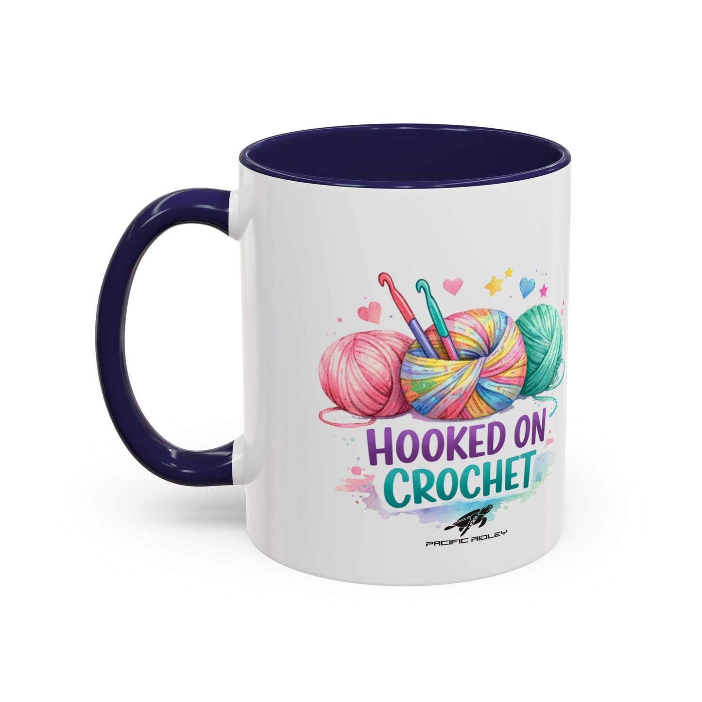 I'm a Hooker on the Yarn & the Charm Crochet Mug | Accent Coffee Mug