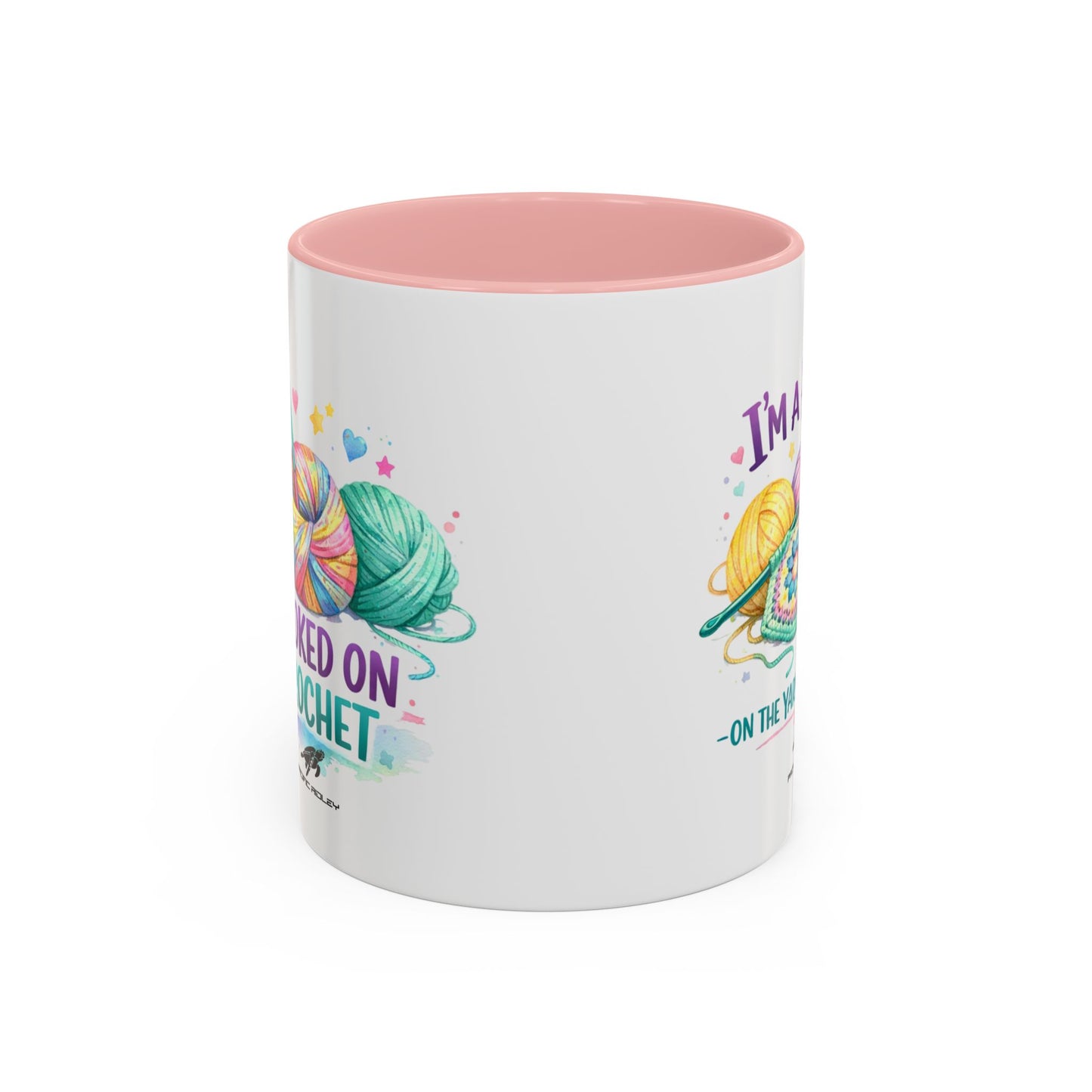 I'm a Hooker on the Yarn & the Charm Crochet Mug | Accent Coffee Mug