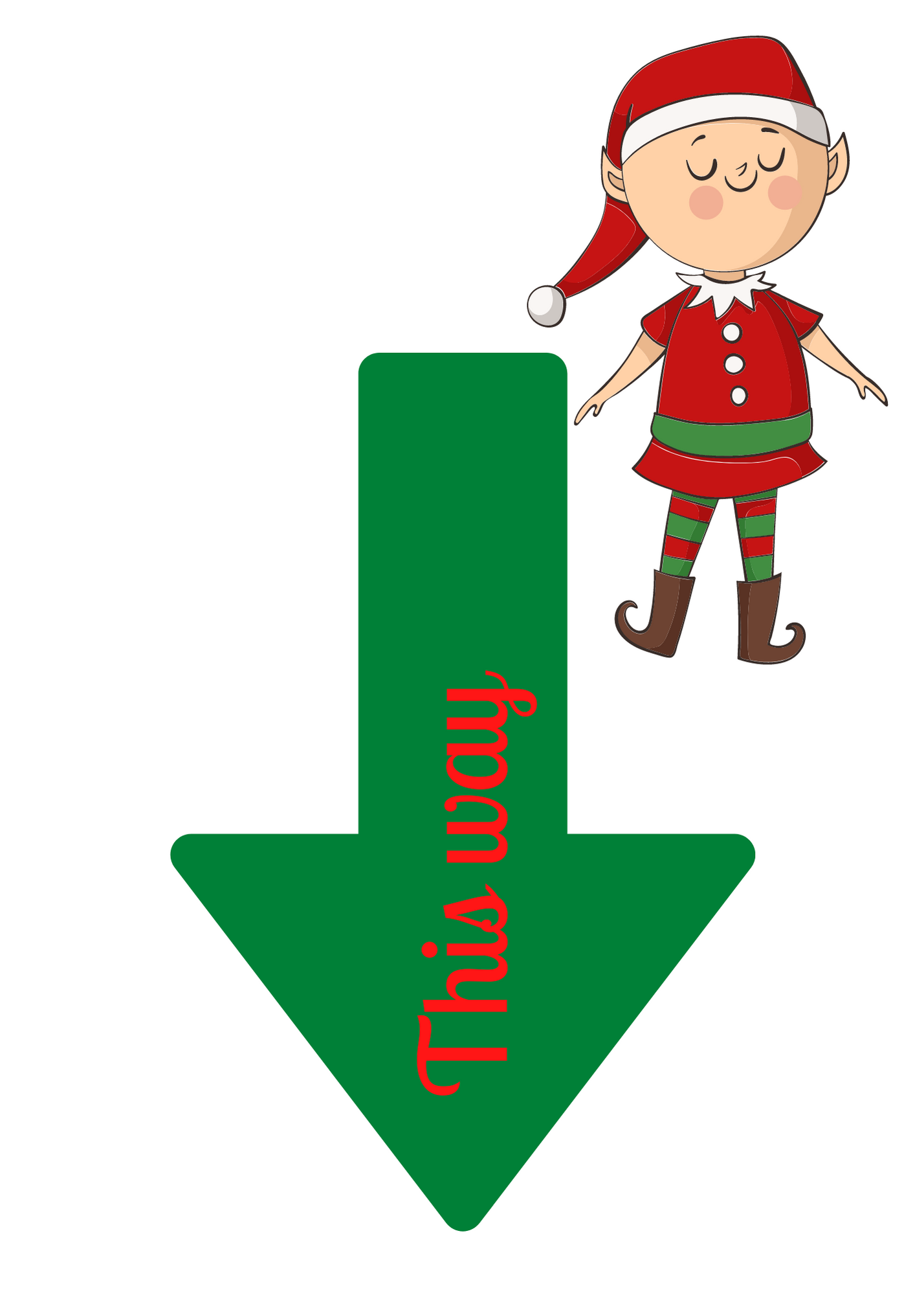 Six Find the Elf on the Shelf Direction Cards. Seeded paper or Plain card.