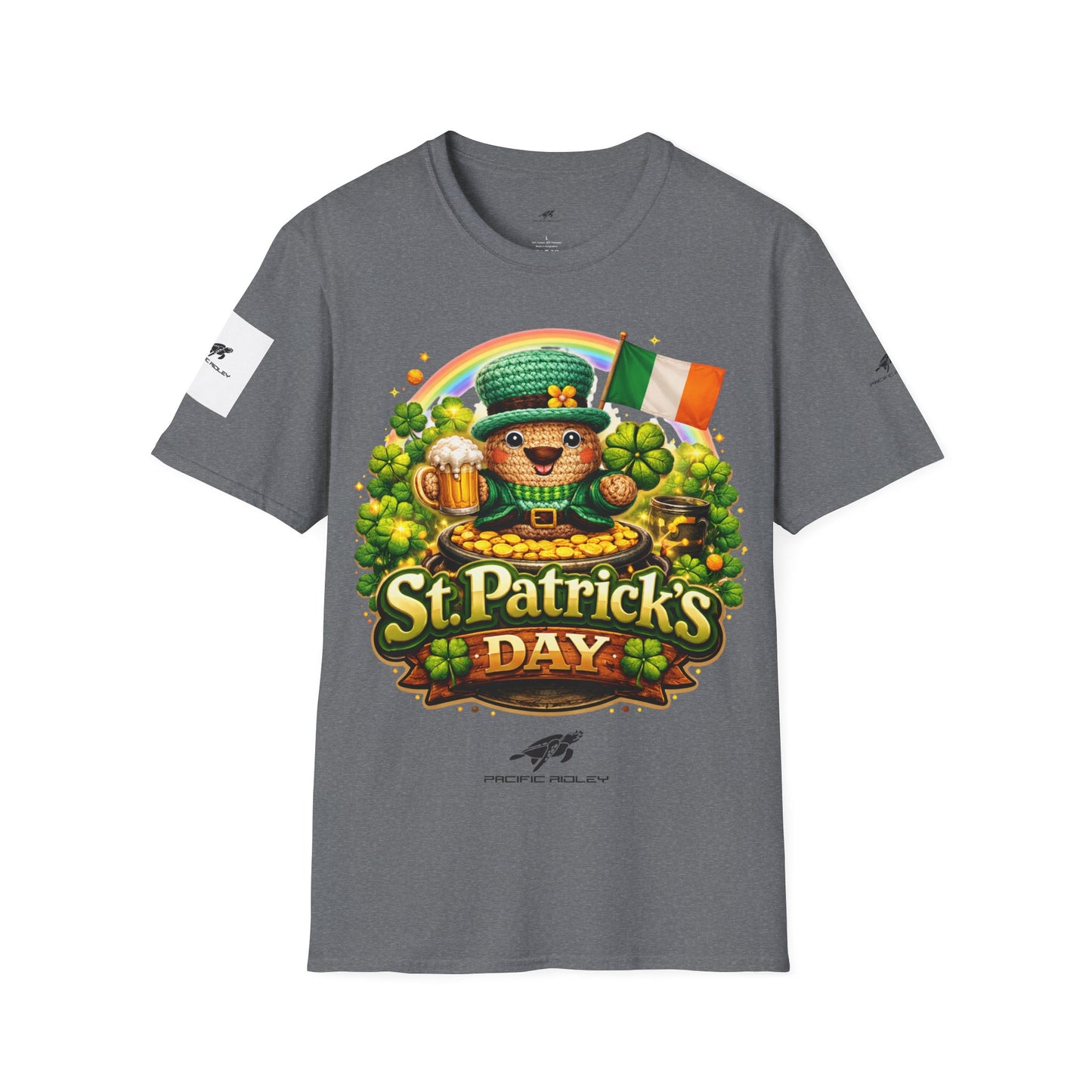 St. Patrick's Day T-Shirt — Irish Shamrock Rainbow Tee