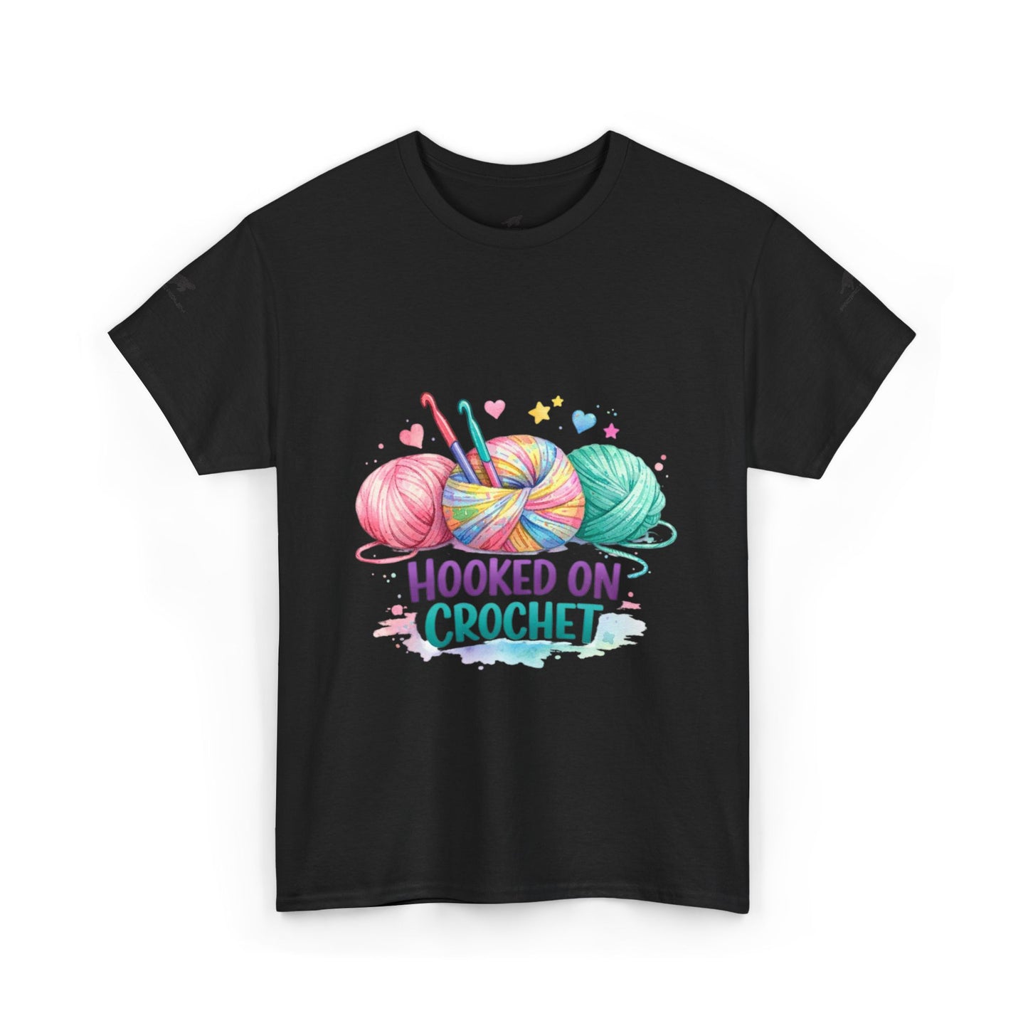 Crochet T-Shirt — "Hooked on Crochet" / "I’m a Hooker" Yarn Lover Tee