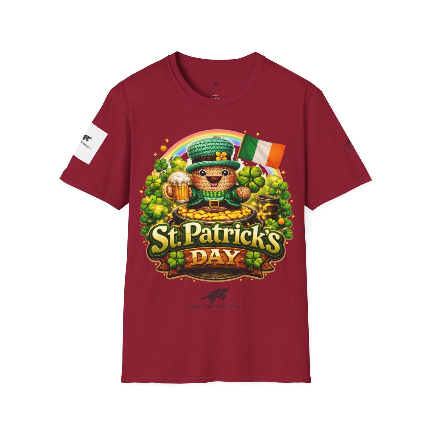 St. Patrick's Day T-Shirt — Irish Shamrock Rainbow Tee