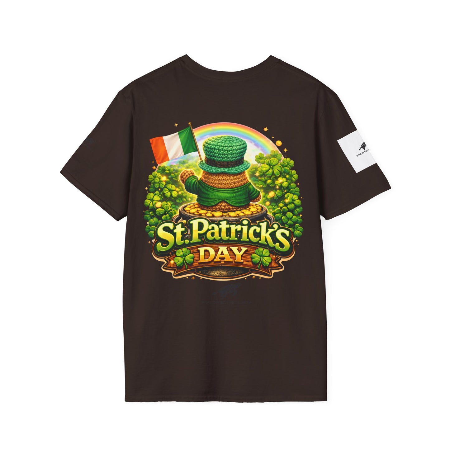 St. Patrick's Day T-Shirt — Irish Shamrock Rainbow Tee
