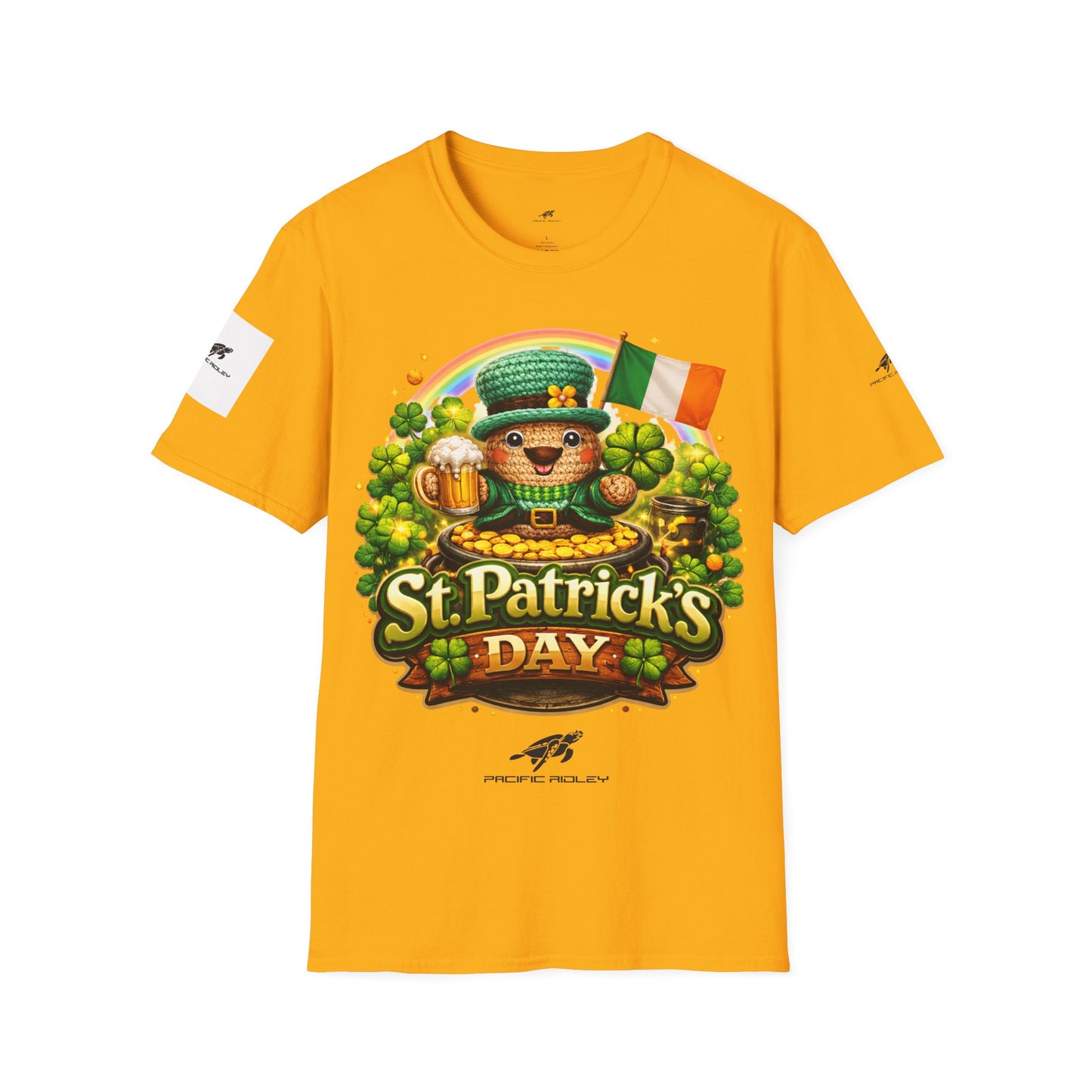 St. Patrick's Day T-Shirt — Irish Shamrock Rainbow Tee