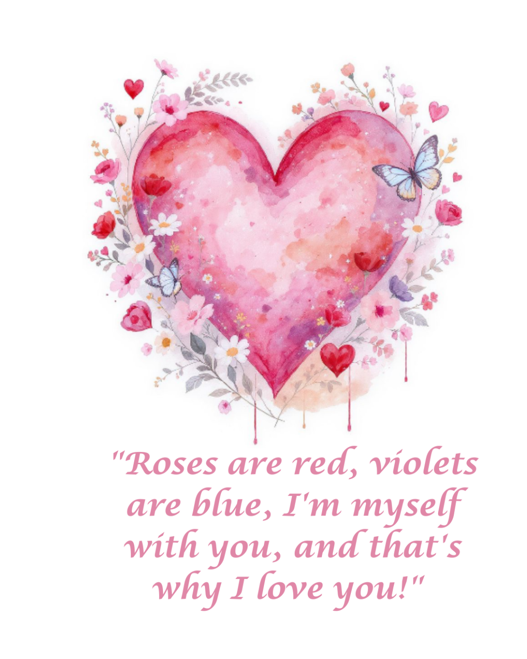Plantable A5 Seeded Valentine’s Card with Wildflowers