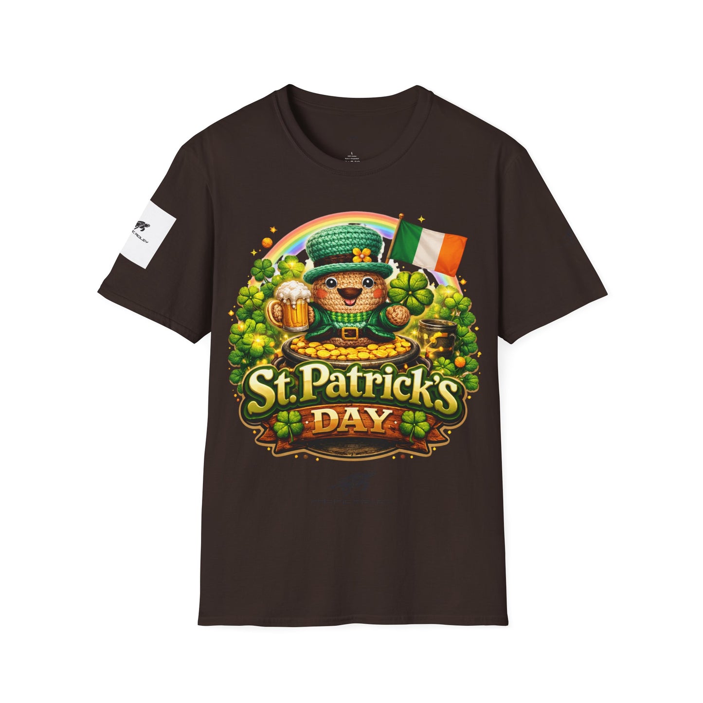 St. Patrick's Day T-Shirt — Irish Shamrock Rainbow Tee