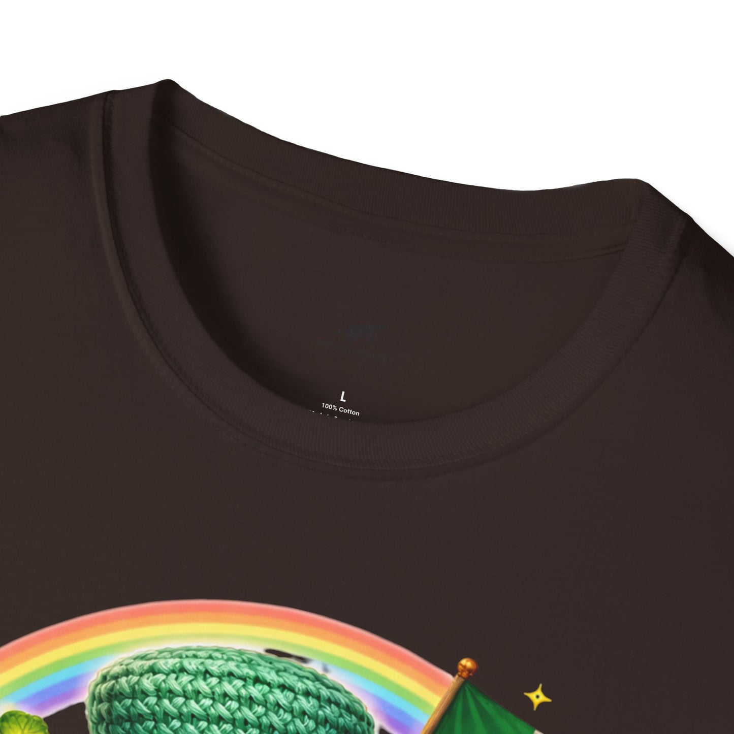 St. Patrick's Day T-Shirt — Irish Shamrock Rainbow Tee