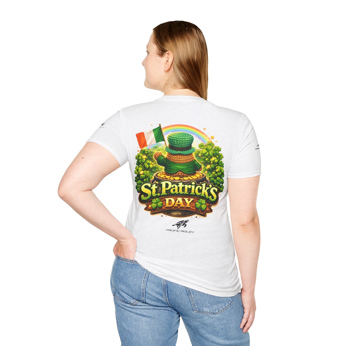 St. Patrick's Day T-Shirt — Irish Shamrock Rainbow Tee