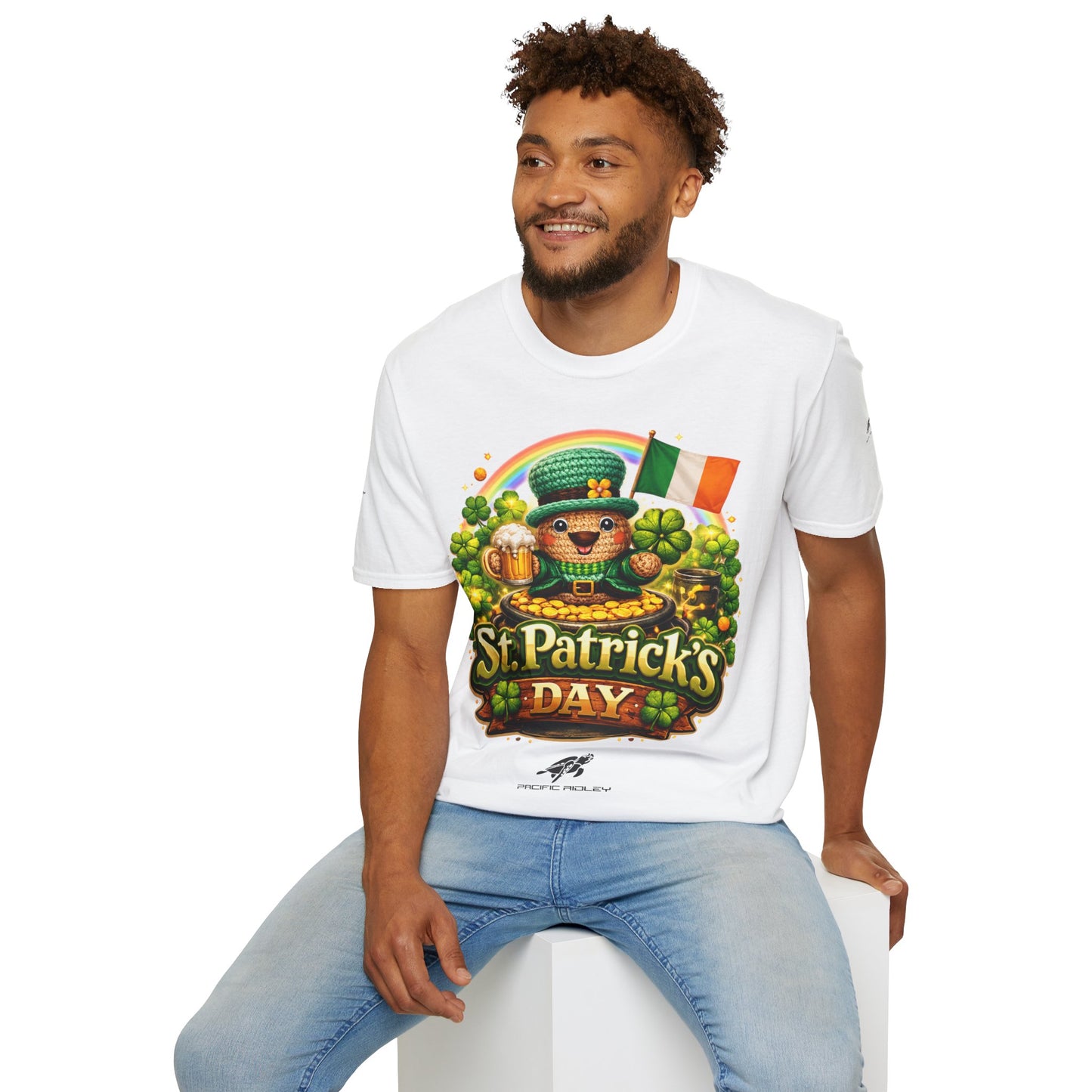 St. Patrick's Day T-Shirt — Irish Shamrock Rainbow Tee