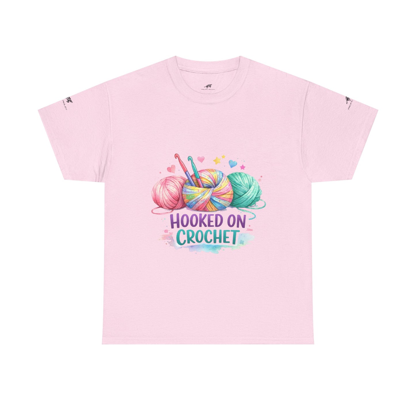 Crochet T-Shirt — "Hooked on Crochet" / "I’m a Hooker" Yarn Lover Tee