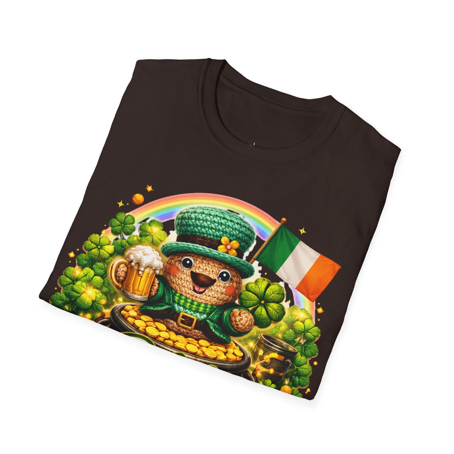 St. Patrick's Day T-Shirt — Irish Shamrock Rainbow Tee